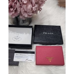 Authentic Prada Compact Wallet